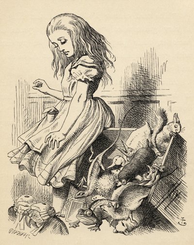 Giant Alice upsets the Jury Box, from 